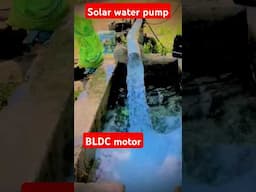 bldc motor water pump