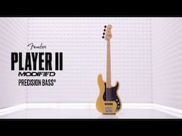 Exploring the Player II Modified Precision Bass | Player II Modified | Fender