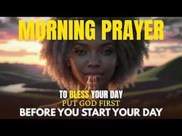 Start Your Day Right God First for Blessings and Positive Energy