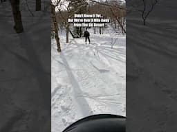 Not Our Brightest Moment #snowboarding #skiing #fail #lost #woods #funny #lol #lucky #snow #fun