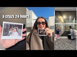20 week scan & a DISASTER flight to Dubai - Vlog