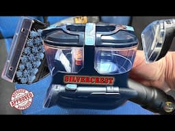 PULITORE LAVA TAPPETI E TAPPEZZERIA Silvercrest SPR 800 A1 recensione test e smontaggio