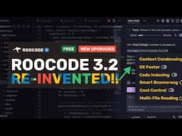RooCode 3.19 (Upgraded) + Unlimited FREE APIs: These UPGRADES has RE-INVENTED AI Coder!