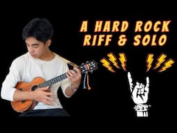 Can You Play Hard Rock on Ukulele? YES! Learn this Riff & Solo!
