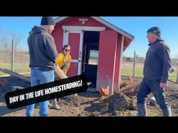 A Day In The Life | Working On The Homestead