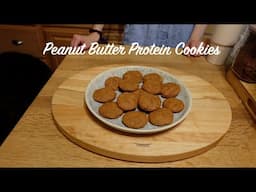 Peanut Butter Protein Cookies - 4 ingredients!