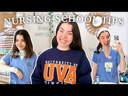 things I wish I knew before NURSING SCHOOL🩷🩺✨ (best tips to know!)