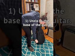 This Gig Bag Tip Could Save Your Guitar #guitarlesson #guitar