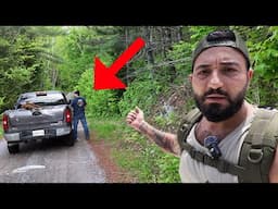 (OFF GRID)  WEIRD GUY BLOCKED MY ROAD AND WHAT HE DID WILL SHOCK YOU!
