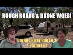 Darling River DRONE CRASH & Outback Adventures! | Wilcannia to Menindee 🚐🇦🇺
