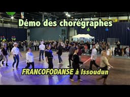 FRANCOFODANSE de la FFCLD à Issoudun. Démo des chorégraphes, le samedi 22 mars 2025