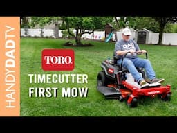 Toro TimeCutter 42" MyRide - First Mow