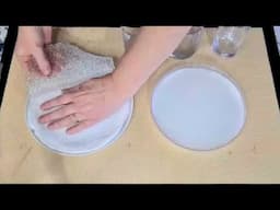 #2245 Druzy Crystal Resin Trinket Bowls Using Silicone Inlays