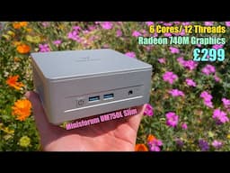 This Budget Mini PC Has Radeon 740M Graphics, So Can It Game? - Minisforum UM750L Slim