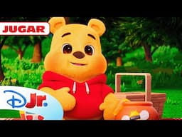 WINNIE THE POOH & YO: Preparamos un pícnic con el oso Pooh y Piglet 😋 | @DisneyJuniorES