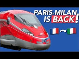 Across the Alps on the Frecciarossa High-Speed Train
