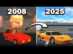 Roblox Car Games Evolution (2008-2025)