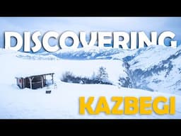 Roadtrip to the Caucasus mountains in Georgia (Kazbegi)