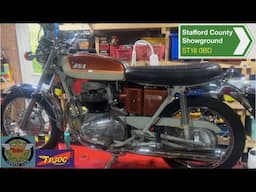 Preparing for Stafford International Classic Motorcycle Show 2025