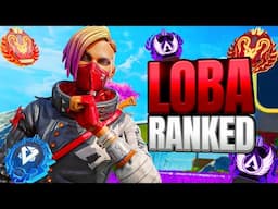 High Level Loba Ranked Gameplay - Apex Legends (No Commentary)