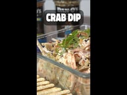 Refreshing Crab Dip Made Easy #shorts