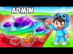 I Pretended to be a NOOB, Then used ADMIN COMMANDS IN STEAL A BRAINROT… (Roblox)