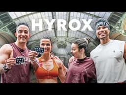 ON A CRU MOURIR ! @TiboInShape, @jujufitcats, Sissy et Tini à l'@HYROX_OFFICIAL Paris !