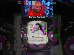 I PACKED MARADONA!! 98 SHAPESHIFTERS ICON MARADONA IN A PACK! #fc25