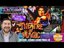Theatre of Magic AtGames Legends Pinball 4K Live Gameplay & First Impressions!