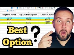 Buying vs Upgrading on GoMining – What Makes More Bitcoin?