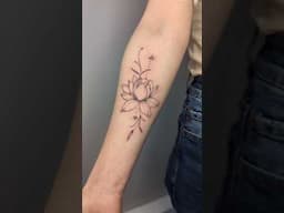 Some tattoos from this month #tattoo #artist #floral #botanical #illustrative #tattoodesigns