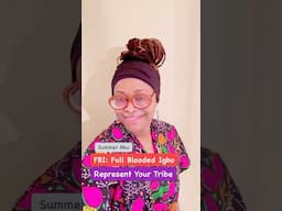 I’m FBI: Full Blooded Igbo. What about you? Tell us where you’re from. Tribe/Country