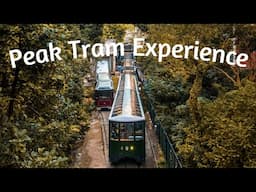 🚋 Iconic Peak Tram Experience 🇭🇰 | Hong Kong’s Most Amazing Viewpoint!