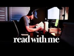 read with me :) | 20 minute motivation to read + piano music
