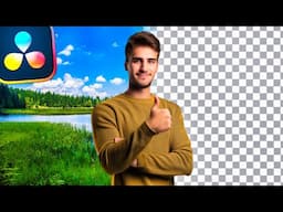 How to Remove video Background in Davinci Resolve Studio | Tutorial