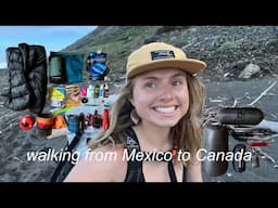 what i’m carrying for 2,650 Miles | PCT thru-hike packing list 2025