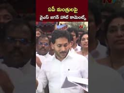 ఏపీ మంత్రులపై వైఎస్ జగన్ హాట్ కామెంట్స్ l YS Jagan over Simhachalam Incident l NTV