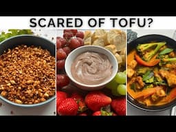 Think Tofu is gross or scary? Let me prove you wrong with these recipes!