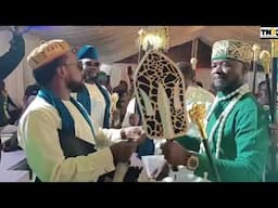 Kenyan celebrities crazy outfit at Prince Indah wedding