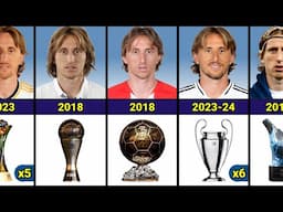 Luka Modrić Career All Trophies And Awards