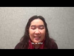 NYU Steinhardt Piano Studies student Priscilla Tam
