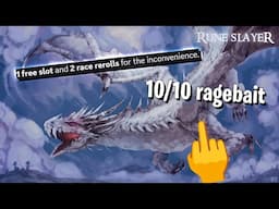 RUNE SLAYER AINT DROPPING DAY 4..