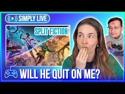 Hope he finishes the game with me lol (6/?) 🔴LIVE - Split Fiction