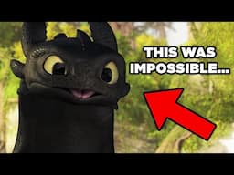 when the animators had a major problem