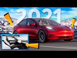 I Found all the SECRET Updates in my NEW Tesla Model 3...