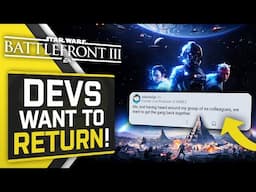 Ex-DICE Developer RESPONDS to the recent Battlefront 2 Movement...