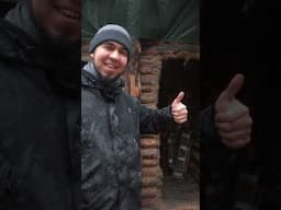 Day from my life in the forest. There is always something to do outdoors #bushcraft #logcabin
