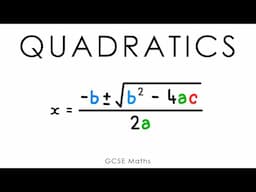 Quadratic Formula - GCSE Maths