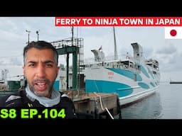 First Ferry in Japan to Small Villages and Ninja Town 🇯🇵 S8 EP 104 | Pakistan to Japan Motorcycle