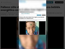 NIÑO FALLECIÓ POR TOMAR MONSTER 🕊️